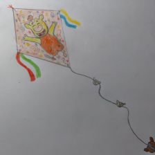 Варвара Кузнецова в конкурсе «Конкурс воздушных змеев»