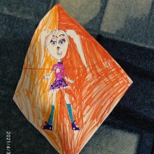 Злата Евгеньевна Кузьминых в конкурсе «Конкурс воздушных змеев»