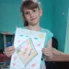 Дарья Бикбаева в конкурсе «Конкурс воздушных змеев»