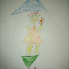 Анастасия в конкурсе «Конкурс воздушных змеев»