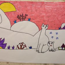 Вика Корякина в конкурсе «День приключений с мамой»