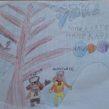 Настя Савчик в конкурсе «День приключений с мамой»