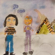 Халилова Софья в конкурсе «День приключений с мамой»