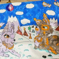 а. Карина Смирнова в конкурсе «День приключений с мамой»