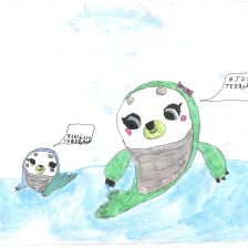 Аня в конкурсе «День приключений с мамой»