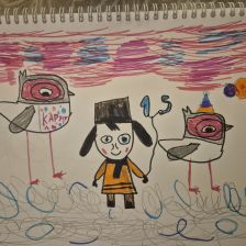 Ксюша в конкурсе «День приключений с мамой»