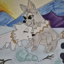 АЛИСА ʕ ᵔᴥᵔ ʔ в конкурсе «День приключений с мамой»