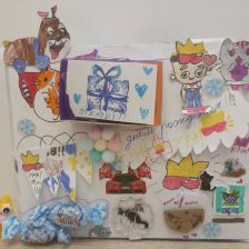 Полина Глушкова Дмитриевна. в конкурсе «Праздничные изобретения»