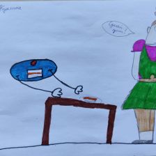 Мария в конкурсе «Праздничные изобретения»