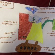 Виктория в конкурсе «Праздничные изобретения»