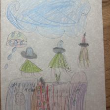 Аня в конкурсе «Праздничные изобретения»