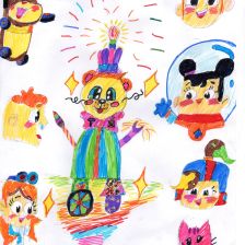 Дарья в конкурсе «Праздничные изобретения»