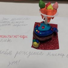 Аня в конкурсе «Праздничные изобретения»