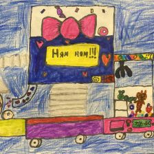 Яна в конкурсе «Праздничные изобретения»