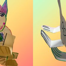 Лиза Русак в конкурсе «Праздничные изобретения»