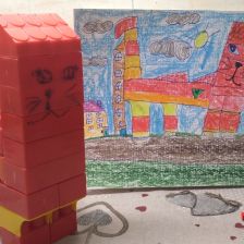 Дарья в конкурсе «Праздничные изобретения»