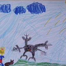 Аня в конкурсе «Праздничные изобретения»