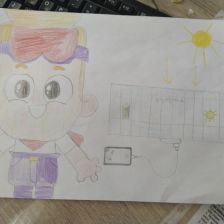 Дарья в конкурсе «Праздничные изобретения»