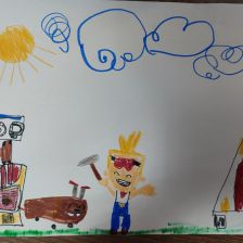 Лиза в конкурсе «Праздничные изобретения»