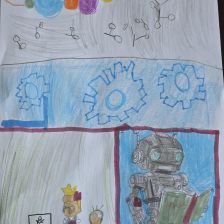 Артём в конкурсе «Праздничные изобретения»