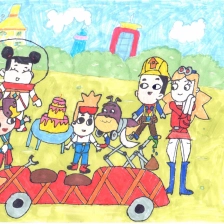 Есения в конкурсе «Праздничные изобретения»