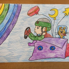 Полина в конкурсе «Праздничные изобретения»