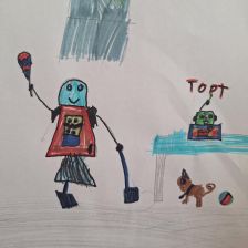 Оля в конкурсе «Праздничные изобретения»