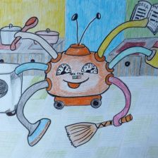 Арсений в конкурсе «Праздничные изобретения»