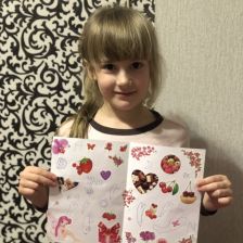 Кристина Романовна Олениченко в конкурсе «Подарок маме»