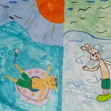 Алина Николаевна Федореева в конкурсе «Ну, лето, погоди!»