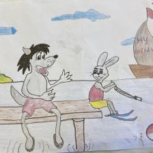 Ученик (ца) 3В класс Классный руководитель: Ковальчук Валерия Сергеевна МБОУ гимназия №7 им.Д.П.Яковлева в конкурсе «Ну, лето, погоди!»