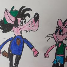 Демьян в конкурсе «Ну, погоди! Покажи класс!»