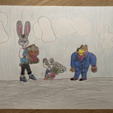 заяц Даниил 🐰🐇 в конкурсе «Ну, погоди! Покажи класс!»