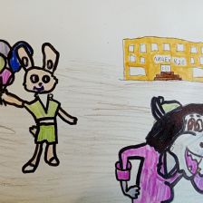 Арина в конкурсе «Ну, погоди! Покажи класс!»