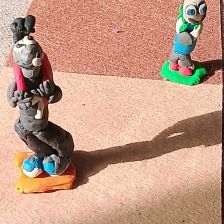 Даша Сурнина в конкурсе «Ну, погоди! Покажи класс!»