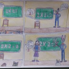 Аааааааааабая в конкурсе «Ну, погоди! Покажи класс!»