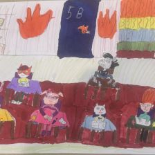 Ксения Ф в конкурсе «Ну, погоди! Покажи класс!»