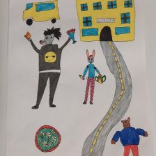 Александр в конкурсе «Ну, погоди! Покажи класс!»