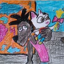 Валерия в конкурсе «Ну, погоди! Покажи класс!»