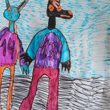 Анютка в конкурсе «Ну, погоди! Покажи класс!»