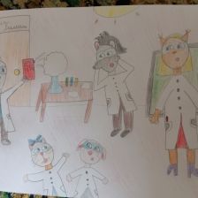 Ксения в конкурсе «Ну, погоди! Покажи класс!»