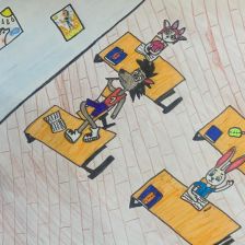 Кристина в конкурсе «Ну, погоди! Покажи класс!»