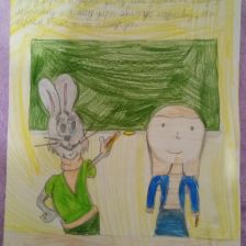 Герасименко Вика в конкурсе «Ну, погоди! Покажи класс!»