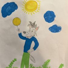 Анна в конкурсе «Ну, погоди! Покажи класс!»