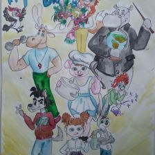 Аурика в конкурсе «Ну, погоди! Покажи класс!»