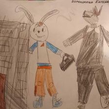 Евгения в конкурсе «Ну, погоди! Покажи класс!»