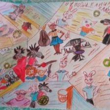 Polina в конкурсе «Ну, погоди! Покажи класс!»