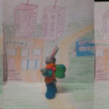 А Маша в конкурсе «Ну, погоди! Покажи класс!»