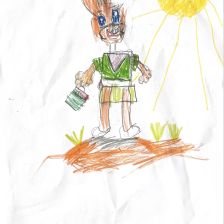 Вика в конкурсе «Ну, погоди! Покажи класс!»