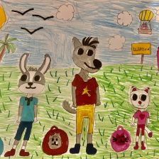 Есенька в конкурсе «Ну, погоди! Покажи класс!»